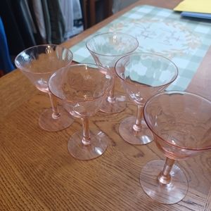 Post depression glassware